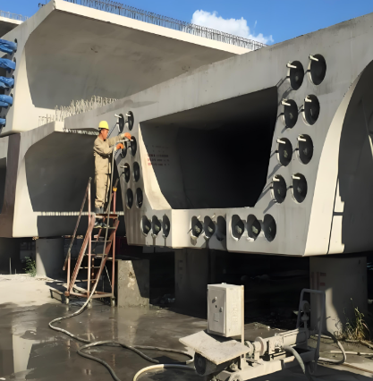 虎门港管委会压浆料施工流程及注意事项